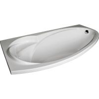 Акриловая ванна Marka One Julianna 170x100 L без гидромассажа арт-01дж1410л — фото 3, Акриловые ванны