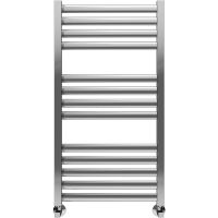 Водяной полотенцесушитель Terminus Палермо П13 500х1000 Хром, нижнее подключение, G 1/2" ВР, с комплектом вентилей арт-4670078530769 — фото 2, Водяные полотенцесушители