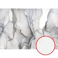 Фреска Ortograf Fluid art 34211 Фактура бархат FX Флизелин (3,5*2,7) Серый, Абстракция арт-34211 (бархат FX) — фото 1, Фрески