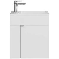 Тумба под раковину Kerama Marazzi Lato 50 LAT.50.1\WHT подвесная Белая глянцевая арт-LAT.50.1\WHT — фото 3, Тумбы под раковину