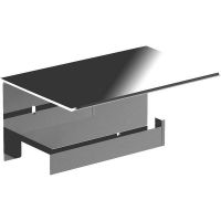 Держатель туалетной бумаги Nofer Corinto с полкой Хром арт-16878.B — фото 1, Держатели туалетной бумаги