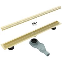 Товар: Душевой лоток Esbano Slim 70 S-SIDE-70SG с решеткой Золото матовое арт-ESTRSLMSIDE70SG - фото 2 Душевой лоток Esbano Slim 70 S-SIDE-70SG с решеткой Золото матовое арт-ESTRSLMSIDE70SG — фото 2, Душевые лотки