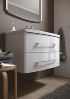 Тумба под раковину Aqwella 5 Stars Neringa 80 подвесная Белая арт-NER0108 — фото 2, Тумбы под раковину