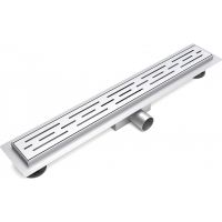 Душевой лоток Esbano Meta 80 M-RAIN-80MC с решеткой Хром матовый арт-ESTRMETRAIN80MC — фото 1, Душевые лотки