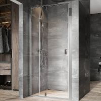 Душевая дверь Ravak Nexty NDOP2-120 профиль Хром стекло Transparent арт-03OG0C00Z1 — фото 1, Распашные душевые двери