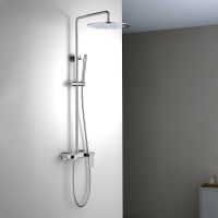 Душевая система Aquatek Лира Хром арт-AQ2440CR — фото 2, Душевые стойки