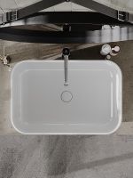 Товар: Раковина-чаша Orange 60 Белая глянцевая арт-B03-600W - фото 5 Раковина-чаша Orange 60 Белая глянцевая арт-B03-600W — фото 5, Раковины накладные