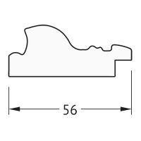 Зеркало Evoform Definite 134х74 в багетной раме - Виньетка состаренная бронза 56 мм арт-BY 3297 — фото 6, Зеркала в ванную комнату