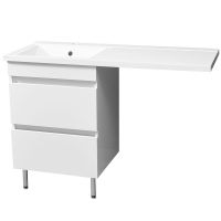 Товар: Раковина Stella Polar Мадлен 130 L с местом под стиральную машину Белая арт-SP-00000477 - фото 3 Раковина Stella Polar Мадлен 130 L с местом под стиральную машину Белая арт-SP-00000477 — фото 3, Раковины встраиваемые сверху