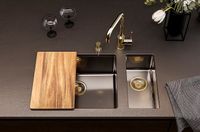 Товар: Кухонная мойка Alveus Kombino 50 Monarch Anthracite SAT-90 540x440x195 U Антрацит арт-1122673 - фото 4 Кухонная мойка Alveus Kombino 50 Monarch Anthracite SAT-90 540x440x195 U Антрацит арт-1122673 — фото 4, Кухонные мойки