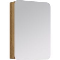 Зеркальный шкаф Aqwella Вега 50 Дуб сонома арт-Veg.04.05 — фото 1, Зеркальные шкафы в ванную