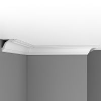 Товар: Карниз Decomaster 400x113x73 мм арт-DP 353 - фото 1 Карниз Decomaster 400x113x73 мм арт-DP 353 — фото 1, Карнизы