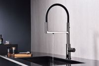 Товар: Смеситель для кухни Paulmark Tornado Черный глянцевый арт-To213402-GB - фото 3 Смеситель для кухни Paulmark Tornado Черный глянцевый арт-To213402-GB — фото 3, Смесители для кухни