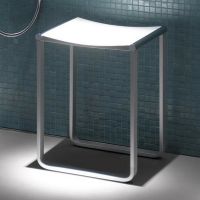 Табурет в ванную Keuco Plan Хром Светло-серый арт-14982010038 — фото 6, Сиденья