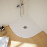 Душевой поддон из искусственного камня Stpool Lite 80х80 White Matt арт-1237477 — фото 2, Душевые поддоны из искусственного камня