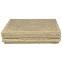 Мыльница Ridder Brick Бежевая арт-22150311 — фото 1, Мыльницы