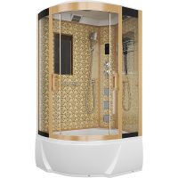 Душевая кабина Niagara Luxe 120x80 NG- с гидромассажем арт-7712GR — фото 1, Душевые кабины