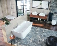 Акриловая ванна Ceruttispa Lugano 170x75 без гидромассажа арт-CT9344 — фото 9, Акриловые ванны