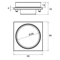 Мыльница Emco Liaison Хром арт-1830 001 02 — фото 5, Мыльницы
