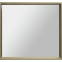 Зеркало Allen Brau Reality 80 с подсветкой Латунь браш с сенсорным выключателем арт-1.32018.03 — фото 4, Зеркала в ванную комнату