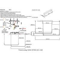 Потолочный светильник Crystal Lux Белый Черный арт-SUAVE SP35W LED L1200 BLACK — фото 5, Подвесные светильники