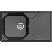 Кухонная мойка GranFest Unique GF-ная арт-U-840L чер — фото 2, Кухонные мойки