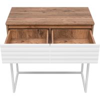 Тумба Brevita Dakota 80 Белая матовая Дуб Галифакс олово арт-DAK-019080-19-012Я — фото 3, Комоды и тумбы для ванной комнаты