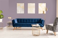 Обои Hygge 77 Colors Флизелин (1*10,05) Фиолетовый, Однотонные арт-C4 06 — фото 2, Обои для стен