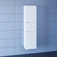 Шкаф пенал СанТа Лондон 40 подвесной Белый арт-524001 — фото 3, Пеналы для ванной комнаты