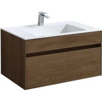 Товар: Тумба под раковину Vincea Chiara 80 подвесная T.Oak арт-VMC-2C800TO - фото 2 Тумба под раковину Vincea Chiara 80 подвесная T.Oak арт-VMC-2C800TO — фото 2, Тумбы под раковину