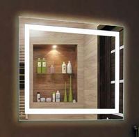 Зеркало Relisan Doris 800х600 с подсветкой с сенсорным выключателем арт-Гл000024324 — фото 1, Зеркала в ванную комнату