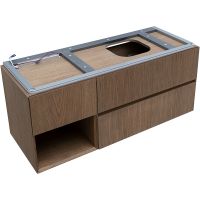 Тумба под раковину Allen Brau Infinity 120 R подвесная Дуб арт-1.21007.NO — фото 15, Тумбы под раковину