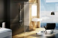 Душевая перегородка Ravak Walk-In Free 130 профиль Хром стекло Transparent арт-GW9FJ0C00Z1 — фото 5, Душевые перегородки