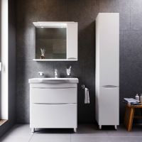 Шкаф пенал AM.PM Like 35 R Белый арт-M80CSR0356WG — фото 10, Пеналы для ванной комнаты