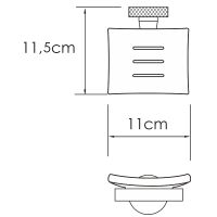 Товар: Мыльница WasserKRAFT Mosel Хром арт-K-46629 - фото 7 Мыльница WasserKRAFT Mosel Хром арт-K-46629 — фото 7, Мыльницы