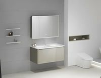 Тумба с раковиной Ceruttispa Sella 80 10311 подвесная Слоновая кость арт-CT10311 — фото 4, Тумбы с раковиной