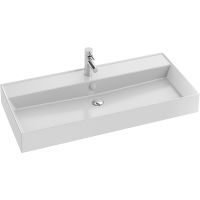 Раковина Jacob Delafon Vivienne 100 Белая арт-EXBJ112-00 — фото 1, Раковины встраиваемые сверху