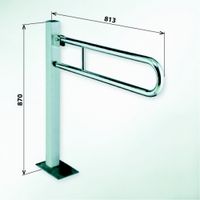 Поручень Bemeta Help Хром арт-301107601 — фото 2, Поручни для ванной