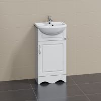 Тумба под раковину СанТа Верона 45 Белая арт-700189 — фото 2, Тумбы под раковину