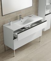 Товар: Тумба с раковиной SanVit Стрит-2 60 в цвете Ral Белый глянец арт-kstreet2060 - фото 3 Тумба с раковиной SanVit Стрит-2 60 в цвете Ral Белый глянец арт-kstreet2060 — фото 3, Тумбы с раковиной