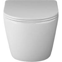 Комплект унитаза с инсталляцией AM.PM Like с сиденьем Микролифт и Черной матовой клавишей смыва арт-IS49038.801900 — фото 5, Комплекты унитаз + инсталляция