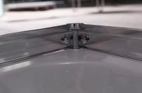 Товар: Душевой уголок Esbano ESR-8024 90x90 профиль Хром стекло рифленое арт-ESUGR8024 - фото 6 Душевой уголок Esbano ESR-8024 90x90 профиль Хром стекло рифленое арт-ESUGR8024 — фото 6, Квадратные душевые уголки