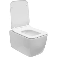 Унитаз Allen Brau Liberty 2 подвесной Белый без сиденья арт-4.33007.20 — фото 11, Подвесные унитазы