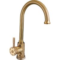 Смеситель для кухни ZorG Antic Бронза арт-A 108K-BR — фото 1, Смесители для кухни