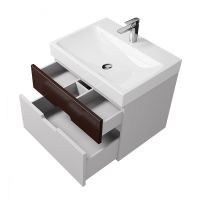 Товар: Тумба под раковину Creto Malibu 60 подвесная Chocolate Soft арт-7-1077CS - фото 3 Тумба под раковину Creto Malibu 60 подвесная Chocolate Soft арт-7-1077CS — фото 3, Тумбы под раковину