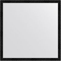 Зеркало Evoform Definite 69х69 в багетной раме - Черные дюны 32 мм арт-BY 7487 — фото 1, Зеркала в ванную комнату