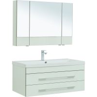 Комплект мебели для ванной Aquanet Верона 100 подвесной Белый арт-287649 — фото 1, Комплекты мебели для ванной