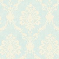 Обои Bernardo Bartalucci Carnazza Винил на флизелине (1,06*10) Голубой, Дамаск арт-5053-4 — фото 1, Обои для стен