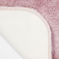 Коврик для ванной комнаты WasserKRAFT Wern 57х55 Rose арт-BM-2584 — фото 2, Коврики для ванной комнаты