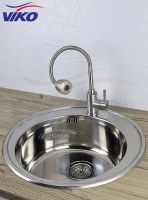 Смеситель для кухни Viko Серебро арт-V-4414 — фото 5, Смесители для кухни